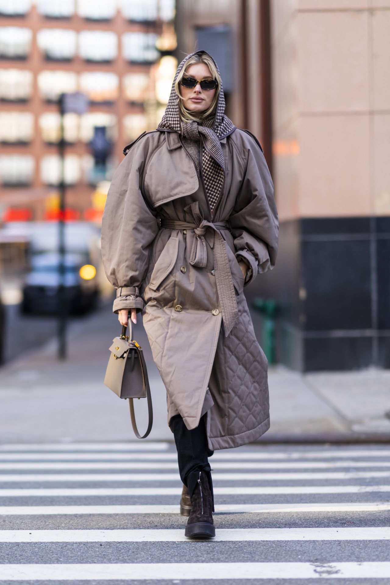 Elsa Hosk Street Fashion - New York 02/16/2022 • CelebMafia