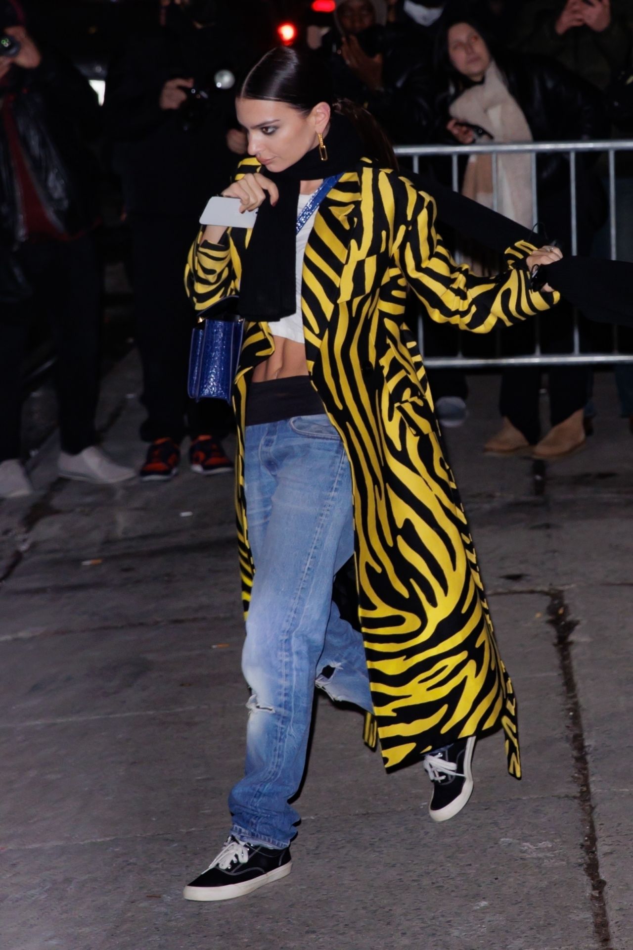 Emily Ratajkowski - Arriving at Michael Kors Fashion Show in NY 02/15 ...