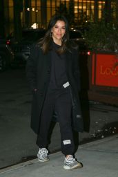 Eva Longoria Wears Her "The Giving Moment" Activewear - New York 02/09/2022