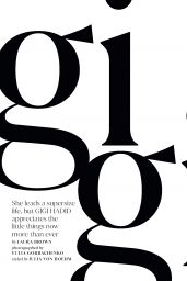 Gigi Hadid - InStyle Magazine US March 2022 Issue