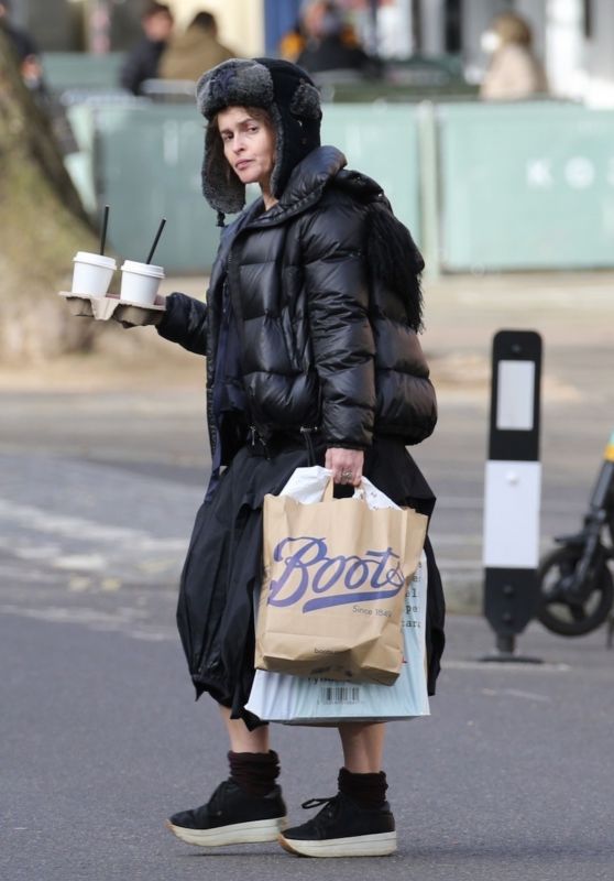 Helena Bonham Carter - Out in North London 02/07/2022