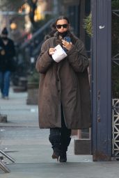 Irina Shayk Street Style - New York 02/16/2022