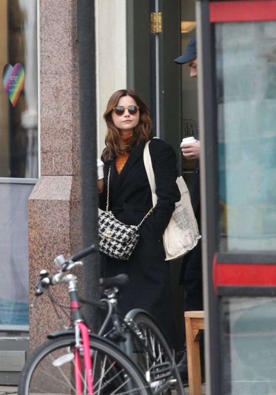 Jenna Coleman - Out in London 02/20/2022