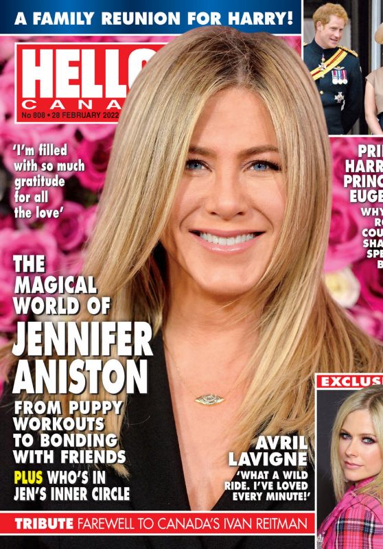 Jennifer Aniston - Hello! Canada Magazine 02/28/2022 Issue