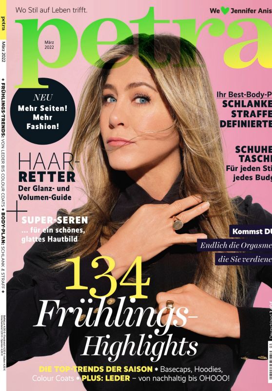Jennifer Aniston - Petra Magazine March 2022 Issue