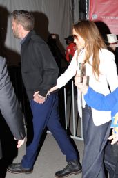 Jennifer Lopez and Ben Affleck - Leaving SuperBowl 2022 in Los Angeles 02/13/2022