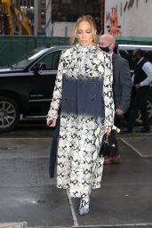 Jennifer Lopez - Arriving to NBC Studios in NYC 02/03/2022