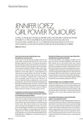 Jennifer Lopez - TV Media February 2022 Issue