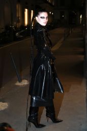 Julia Fox in Leather - Milan 02/25/2022