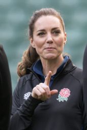 Kate Middleton - Visits Twickenham Stadium 02/02/2022