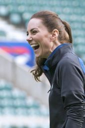 Kate Middleton - Visits Twickenham Stadium 02/02/2022