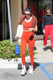 Kendall Jenner in an Athletic Chic Outfit - West Hollywood 02/17/2022
