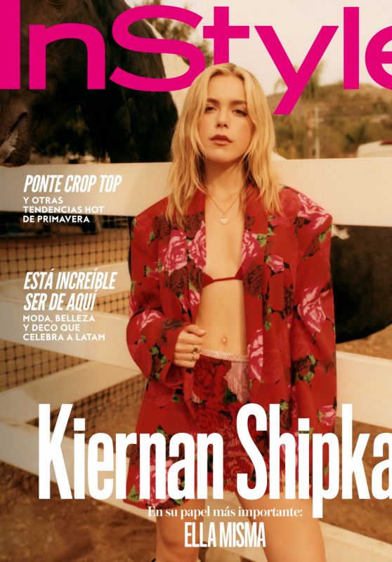Kiernan Shipka - InStyle Mexico Cover March 2022