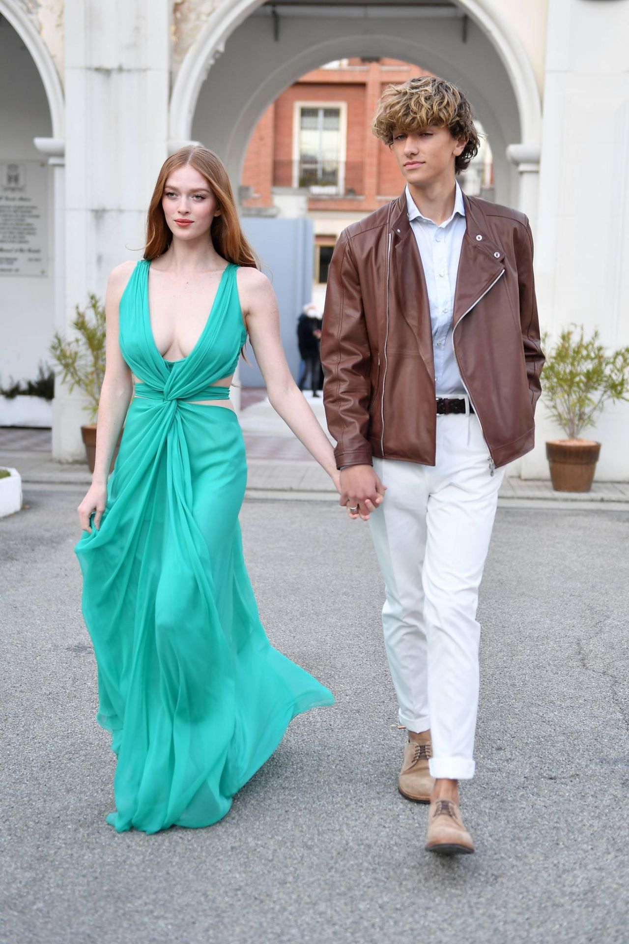 Larsen Thompson – Alberta Ferretti Fashion Show at Milan Fashion Week ...