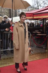 Lea Seydoux - Arriving at the Lunch For the Nominees of Cesar 2022 at Fouquet