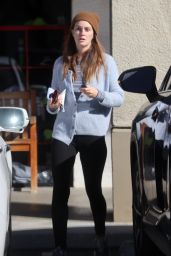 Leighton Meester in Casual Outfit  - Los Angeles 02/07/2022