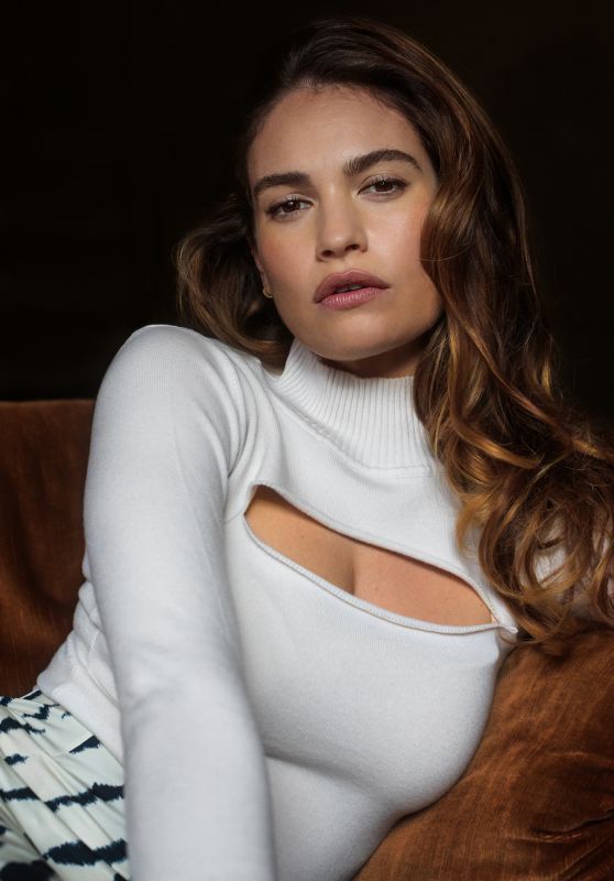 Lily James - Rolling Stone February 2022