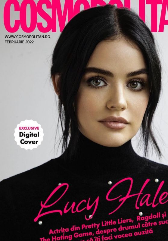 Lucy Hale - Cosmopolitan Romania February 2022