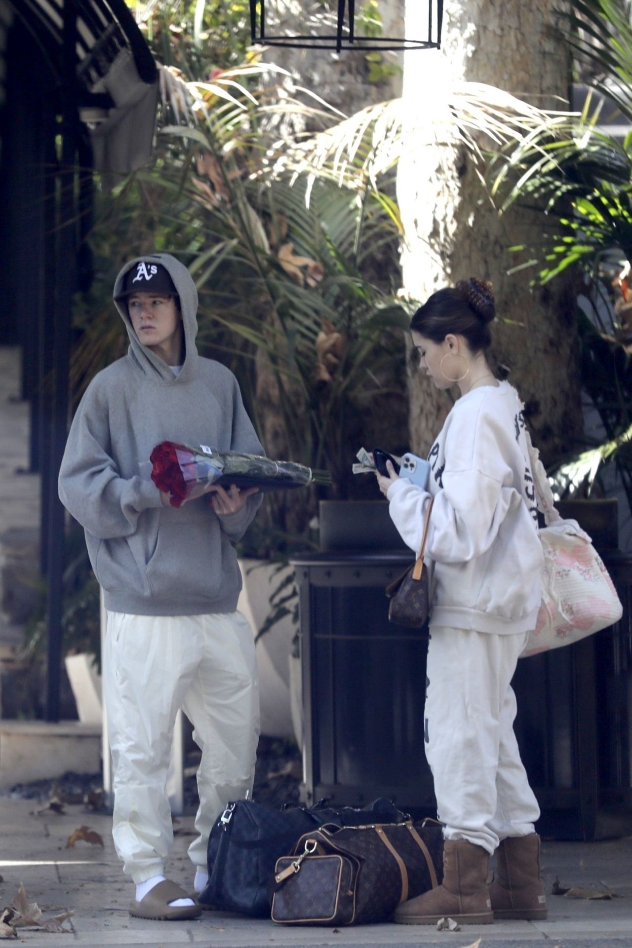 Madison Beer – With Nick Austin steps out at the
