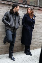 Mariska Hargitay, Ice T and Octavio Pisano  - "Law and Order: Special Victims Unit" Set in Manhattan 02/22/2022