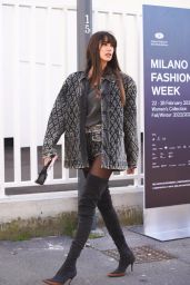 Melissa Satta – Diesel Fashion Show at Milan Fashion Week 02/23/2022