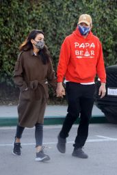 Mila Kunis and Ashton Kutcher - Out in Los Angeles 02/07/2022