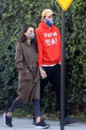 Mila Kunis and Ashton Kutcher - Out in Los Angeles 02/07/2022