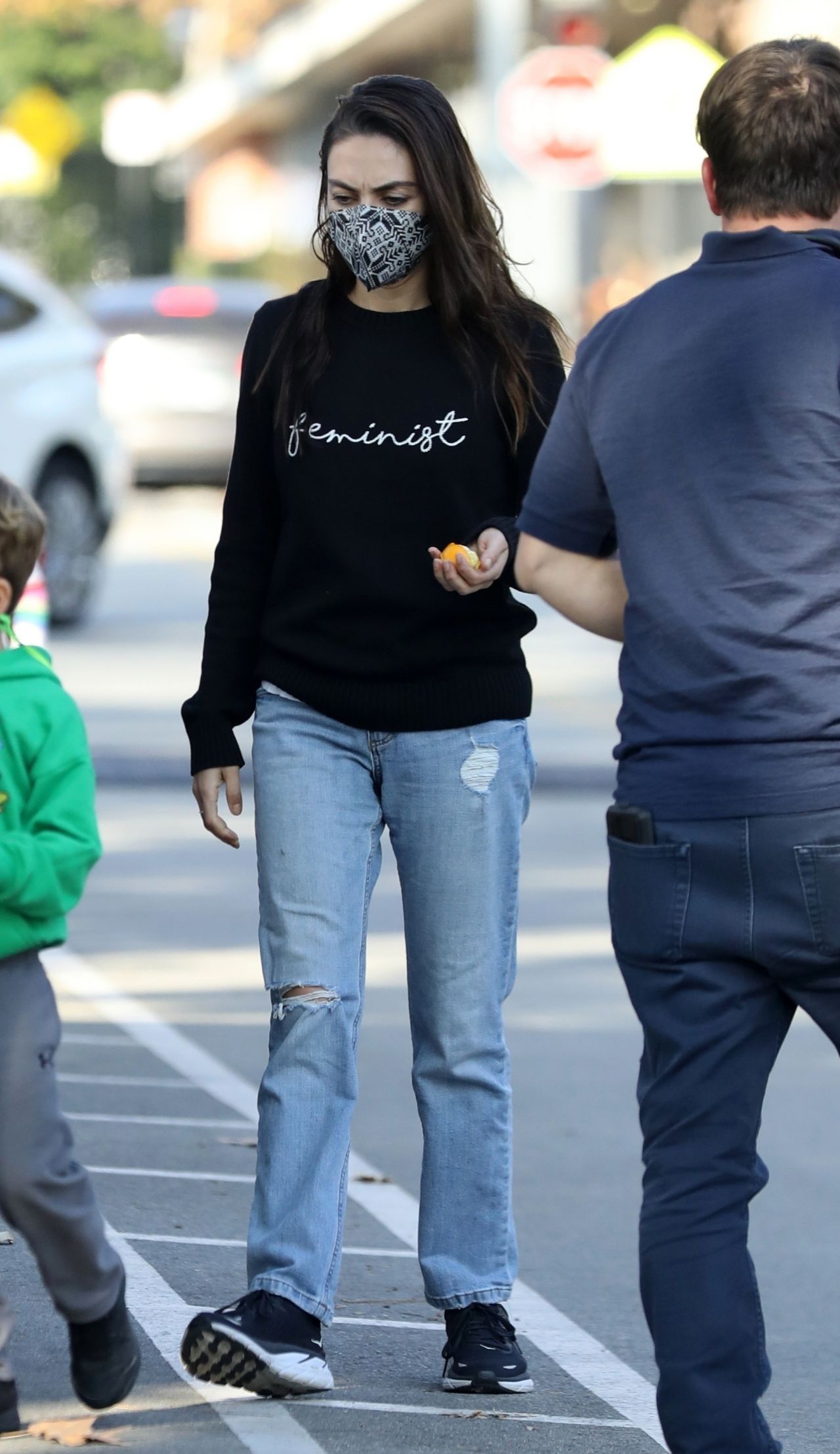 Mila Kunis in Casual Outfit - Beverly Hills 02/22/2022 • CelebMafia