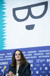 Noemie Merlant - "One Year, One Night" Press Conference at the 72nd Berlin International Film Festival 12/14/2022
