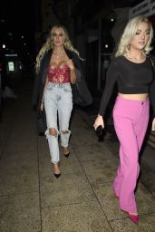 Olivia Attwood - Yours Bar and Restaurant in Manchester 02/19/2022