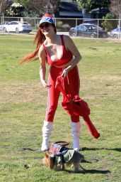 Phoebe Price at the Park in Los Angeles 02/04/2022