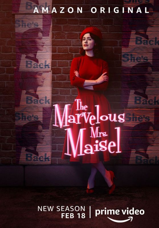 Rachel Brosnahan - "The Marvelous Mrs Maisel" Season 4 Posters