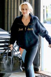 Rebel Wilson in Workout Outfit - Beverly Hills 02/21/2022