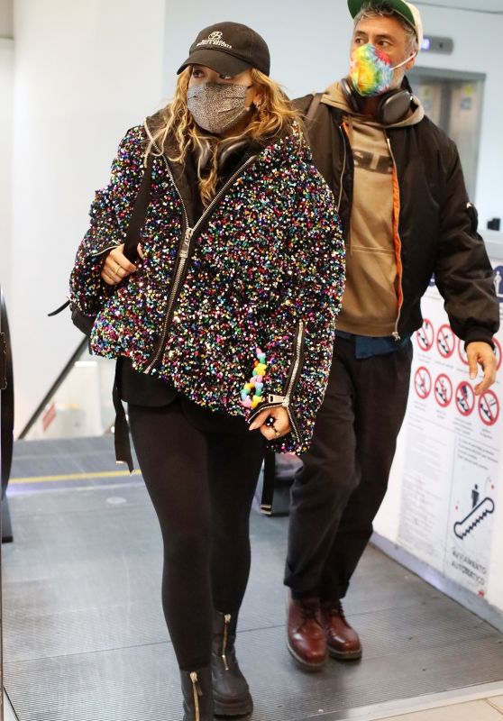 Rita Ora - Arrives in Milan 02/22/2022
