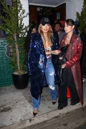 Rita Ora - Leaving a Super Bowl After-party at 40 Love in West Hollywood 02/13/2022