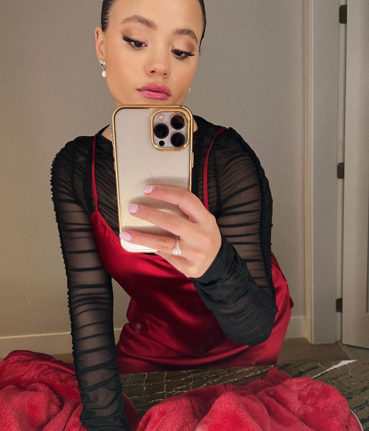 Sarah Jeffery 02/07/2022 • CelebMafia