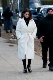 Selena Gomez - Films Scenes for "Only Murders in the Building" Season 2 in NY 02/14/2022