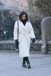 Selena Gomez - Films Scenes for "Only Murders in the Building" Season 2 in NY 02/14/2022