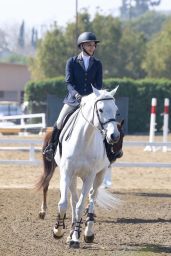 Selma Blair at an Equestrian Event in LA 02/20/2022