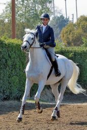 Selma Blair at an Equestrian Event in LA 02/20/2022