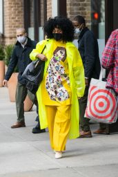 Tracee Ellis Ross - Out in New York 02/23/2022