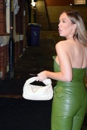 Vicky Pattison in a Green Leather Outfit - Manchester 02/04/2022