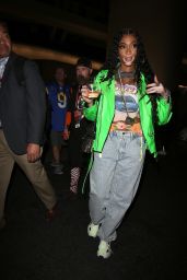 Winnie Harlow – Leaving a Super Bowl After-party in Hollywood 02/13/2022