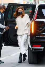 Zendaya at the Two Hands in SoHo in New York 02/17/2022