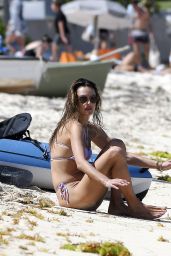 Alessandra Ambrosio in a Bikini - St. Barts 02/24/2022