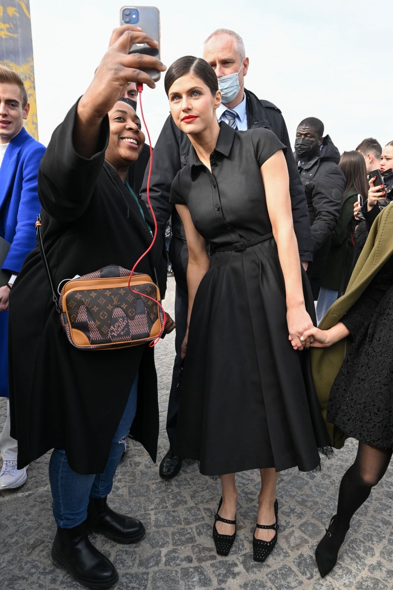 Tom and Lorenzo on X: Alexandra Daddario in Dior at the #MetGala