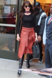Anne Hathaway - Fifth Avenue in NYC 03/09/2022