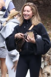 Ashley Tisdale - Hiking in Hollywood Hills 03/04/2022