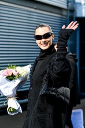 Bella Hadid - Exits of the Balenciaga Fashion Show in Paris 03/06/2022