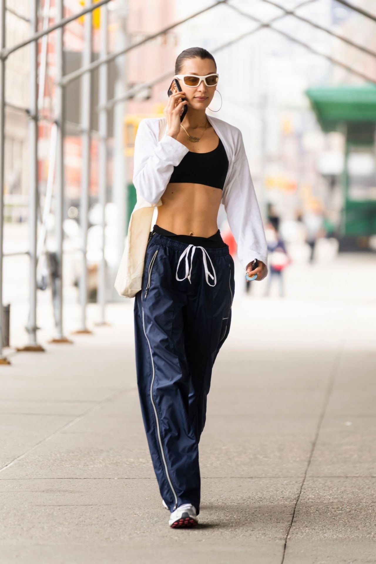 Bella Hadid Street Style - West Village in NYC 03/19/2022 • CelebMafia